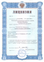 Лицензия туроператора 2004-2009гг